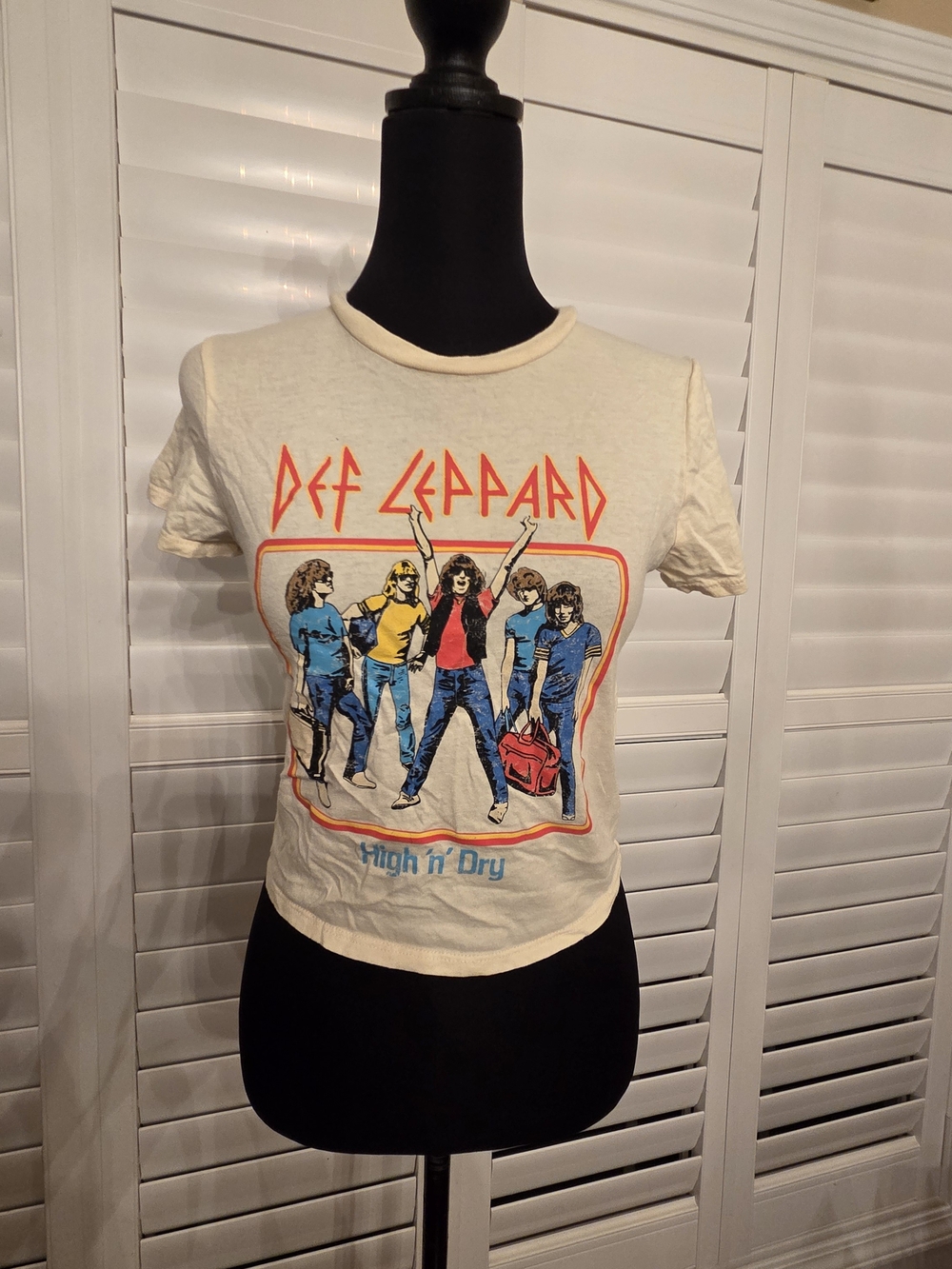 Kids' 'High 'n' Dry' Graphic Tee - Cream Size M